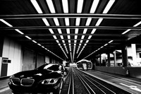 Tunnel. BMW