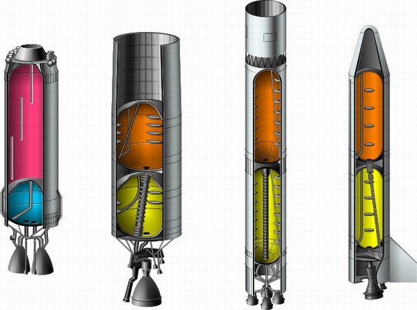Топливный бак ракета